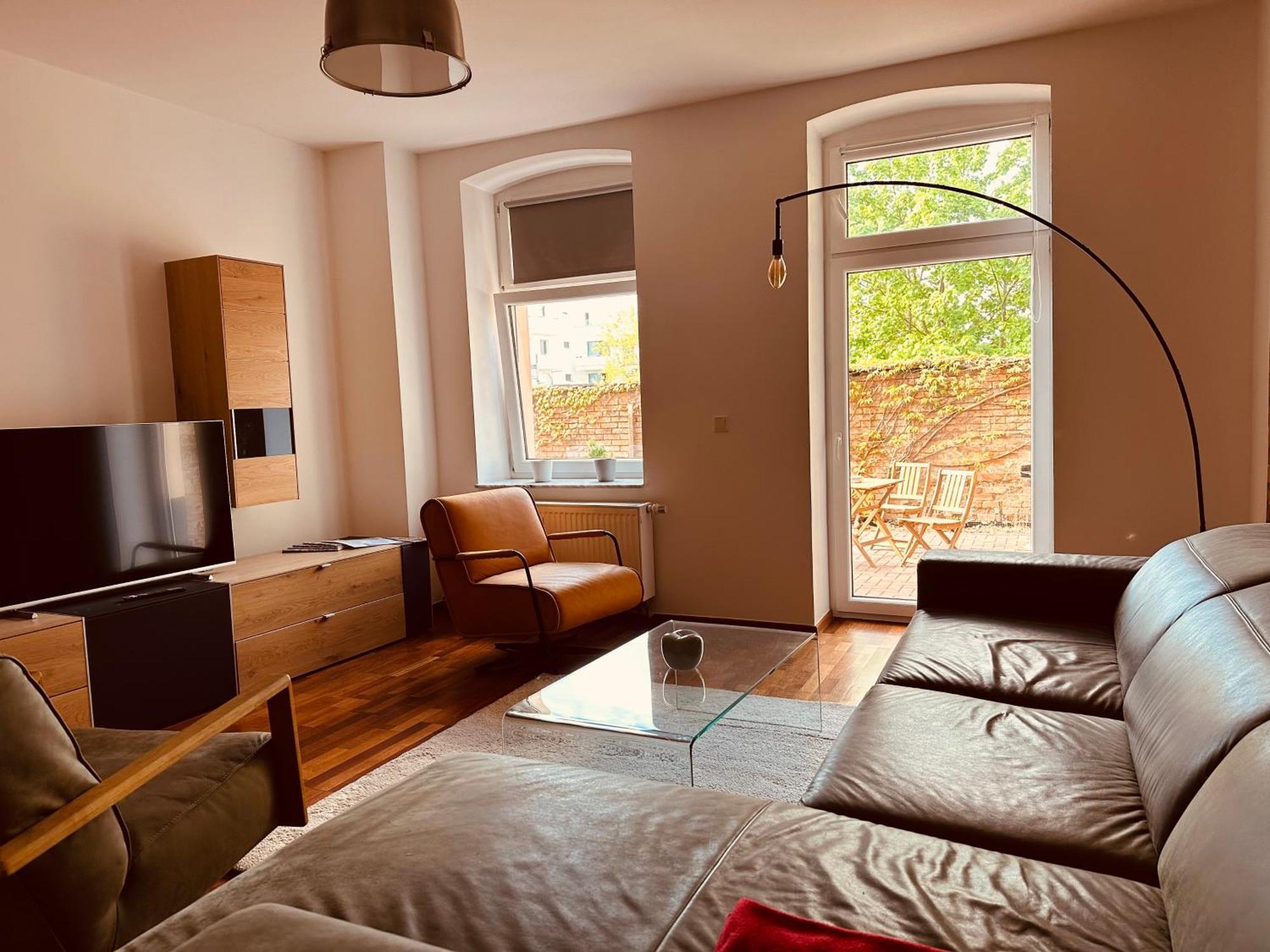 Moderne Wohnung In Eberswalde Luaran gambar