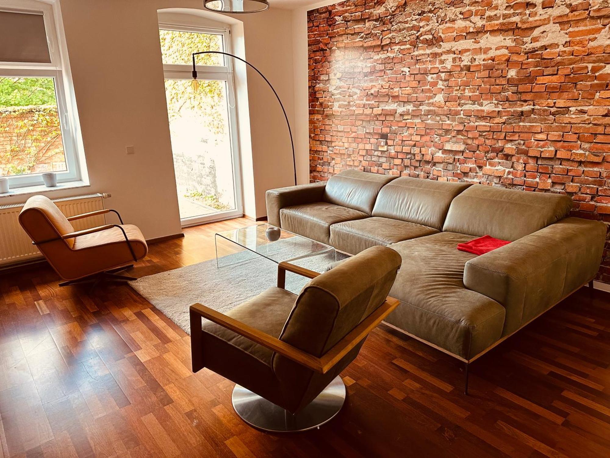 Moderne Wohnung In Eberswalde Luaran gambar